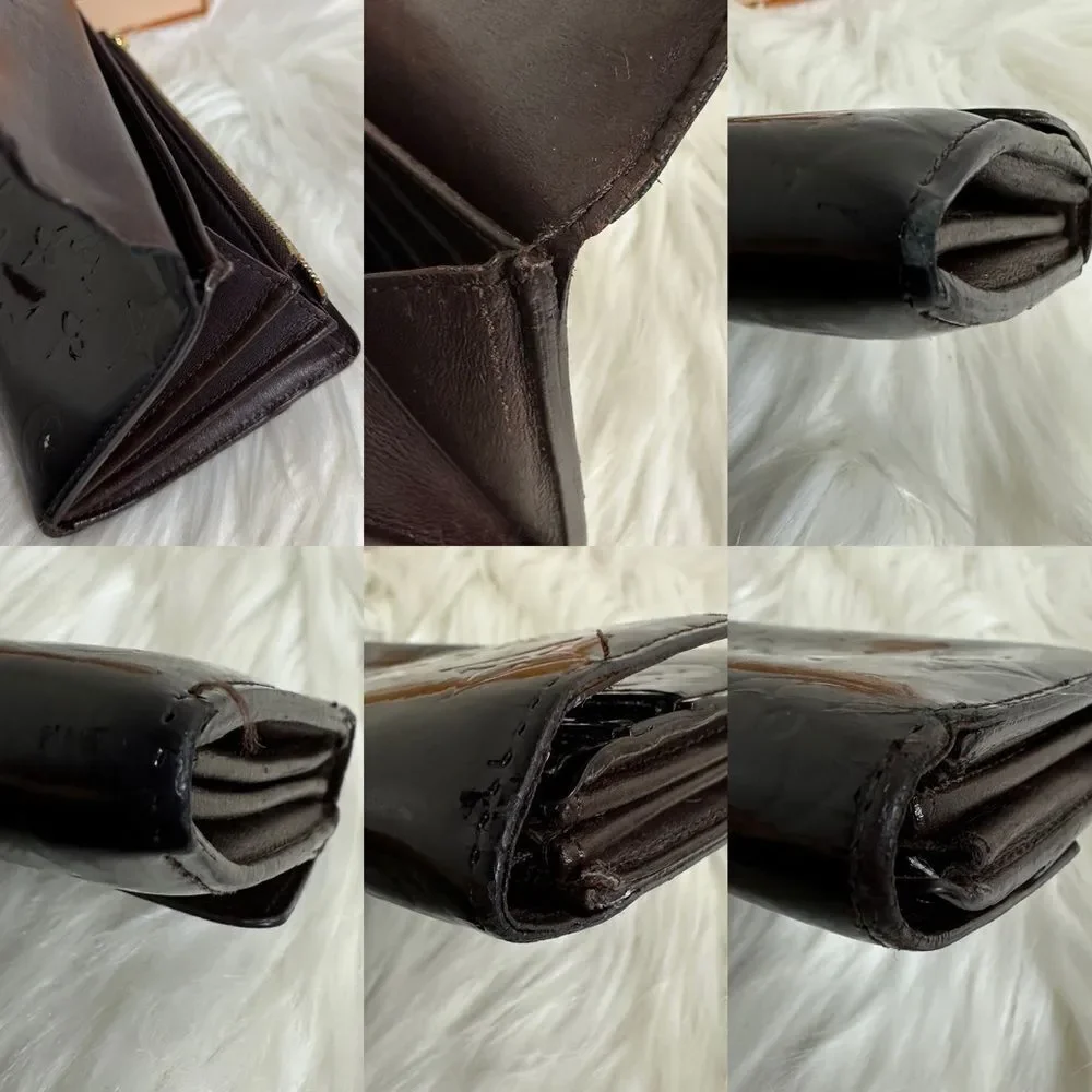 💯Authentic Louis Vuitton Vernis  Bifold Wallet🍀